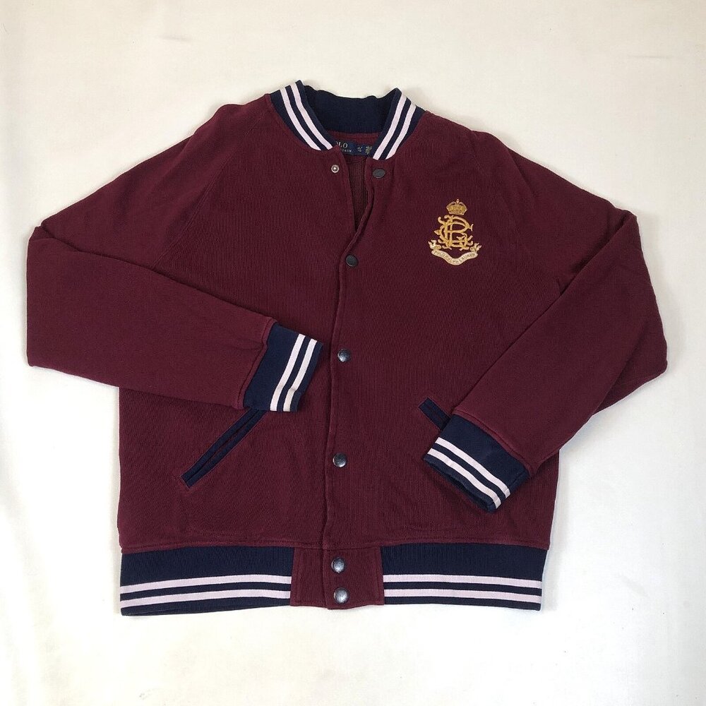 Polo Ralph Lauren Mens Embroidered Button Up Sweater Jacket Thermal Lined XL - Picture 11 of 11